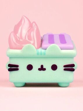 NWOT 100% Soft Pusheen Mint Green Dumpster Fire